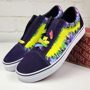 Vans Old Skool Tie Dye Sneakers Mysterioso / True Mens 9